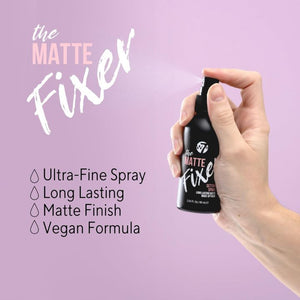 W7 The Matte Fixer Makeup Setting Spray - Pink Flash BD
