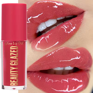 Beauty Glazed New Glow Lip Oil Shade 102 (Grape) - Pink Flash BD