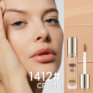 IMAGIC High Coverage Sculpting Concealer #1412 Creme | Pink Flash BD - Pink Flash BD
