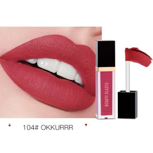 Beauty Glazed Ultra Matte Mini Liquid Lipstick Shade 104 (Okkurrr) - Pink Flash BD