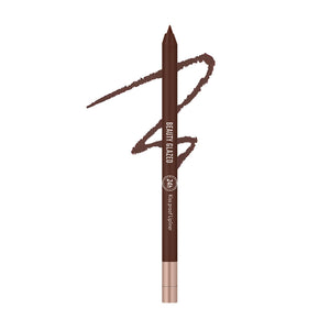 Beauty Glazed 24hours waterproof and long lasting lipliner shade number 114 (shade name Chocolate) - Pink Flash BD