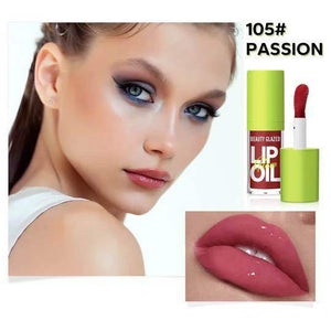 BEAUTY GLAZED Glow Lip Oil Shade 105 (Passion) - Pink Flash BD