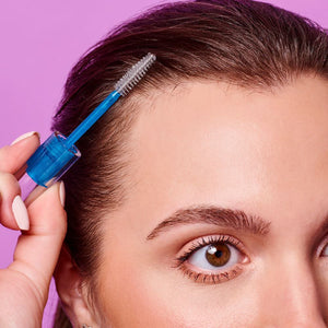 Essence Lash & Brow Gel Mascara 9ml - Clear 2-in-1 Taming Gel for Eyelashes and Eyebrows - Pink Flash BD