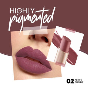 Model wearing MARS Shade 02 Zesty Zumba for a fresh, bright, and energetic daytime makeup look - Pink Flash BD