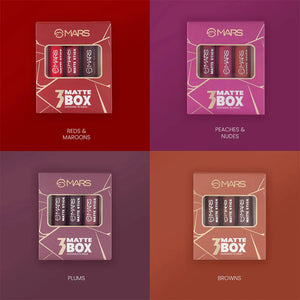 MARS Matte Lipstick Box Set of 3 - Pink Flash BD
