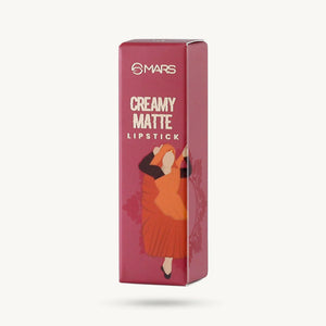 MARS Creamy Matte Lipstick – Shade 15 Jazzy Jhumar | Long-Lasting Matte Lips | Pink Flash BD - Pink Flash BD