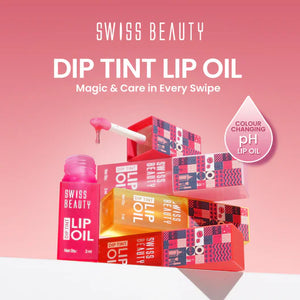 Swiss Beauty Deep Tint Lip Oil Hydrating Tinted Lip Treatment