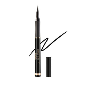 Swiss Beauty Jet Black Bold Felt Tip Eyeliner | Smudge-Proof & Waterproof Eyeliner | Pink Flash BD - Pink Flash BD