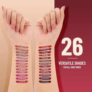 Swiss Beauty Matte Cat Lip Crayon Shade 1 Tangerine Buff | Long-Lasting Matte.