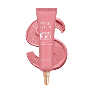 Swiss Beauty Cream It Up Blush with Shea Butter Shade 02 (Natural Flush).