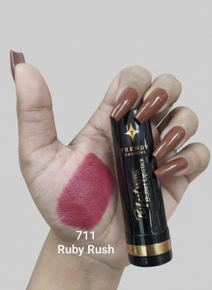 TRENDY Beauties Perfect Matte Bullet Lipstick Shade 711 Ruby Rush