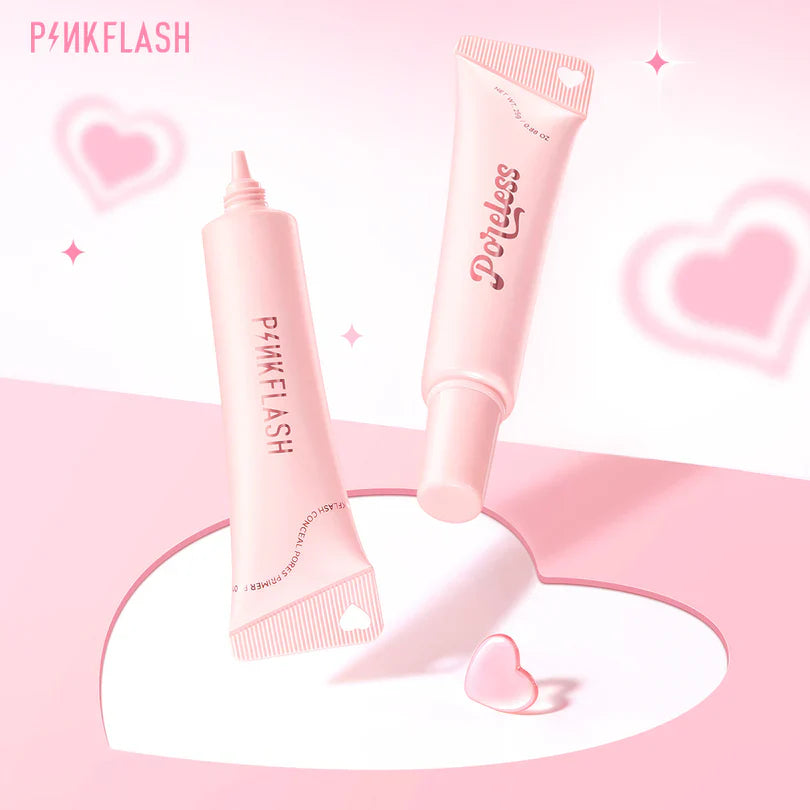 PINKFLASH #OhMySelf Conceal Pores Primer | Weightless Clear Gel | Instant Pore Blur & Oil Control | Pink Flash BD