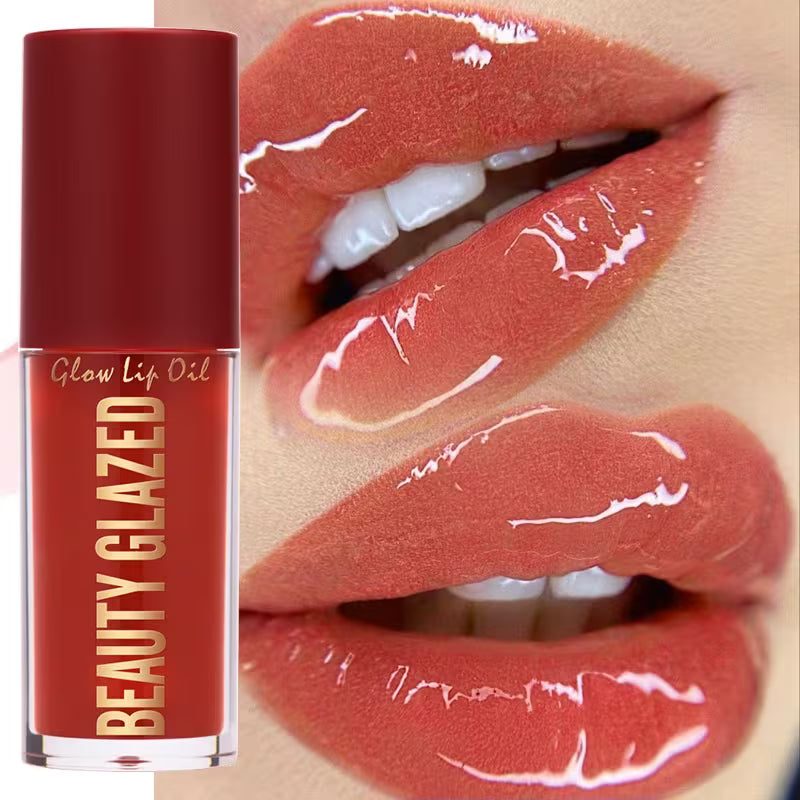 Beauty Glazed New Glow Lip Oil Shade 103 (Cherry) - Pink Flash BD