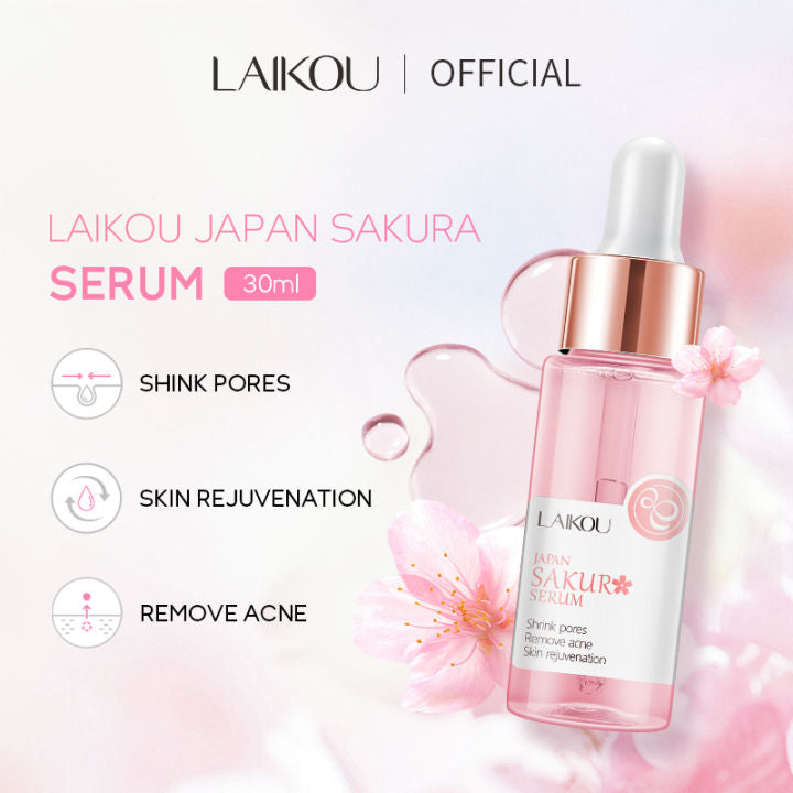 LAIKOU JAPAN SAKURA SERUM FOR SKIN REJUVENATION 17 ml.