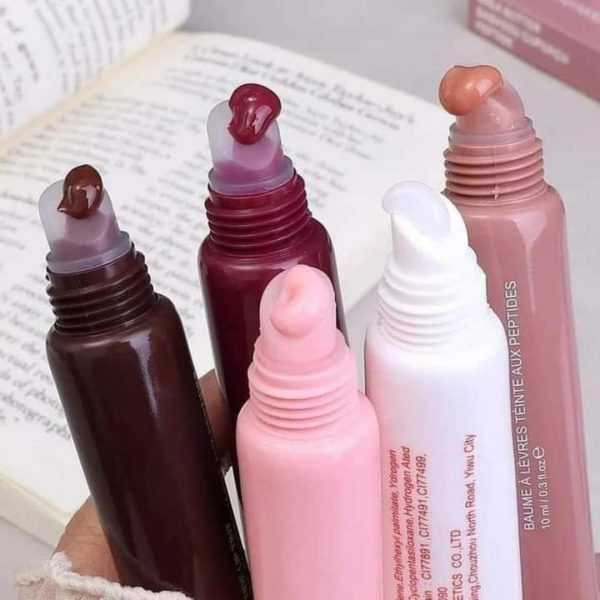 FAFAMOON Peptide Lip Tint – Shade #01 Ribbon | Your Perfect Everyday Nude-Pink.