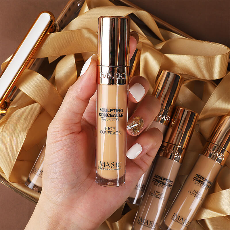 IMAGIC High Coverage Sculpting Concealer #1414 Sandy | Pink Flash BD - Pink Flash BD