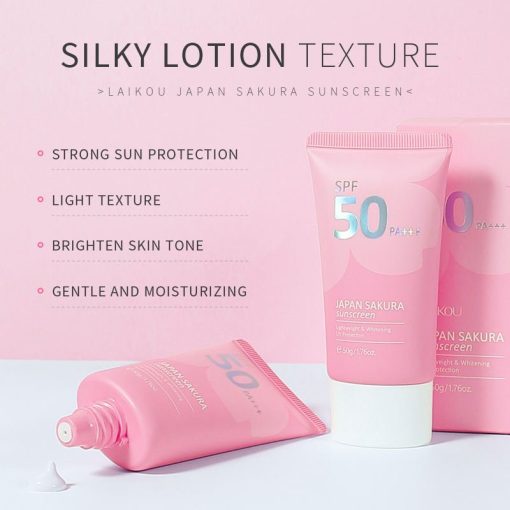Laikou Japan Sakura Face Sunscreen SPF50 PA+++.