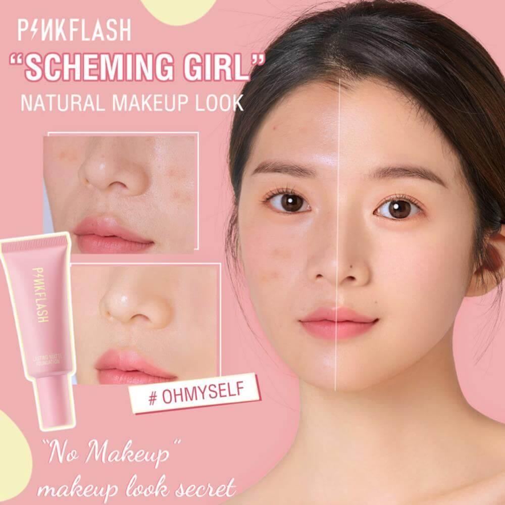 Pink Flash Lasting Matte Foundation