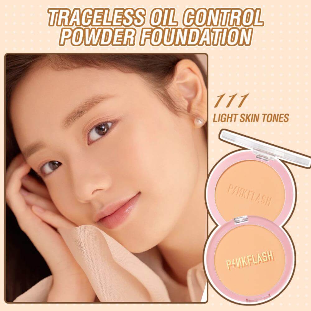 Pink Flash Lasting Matte Pressed Powder