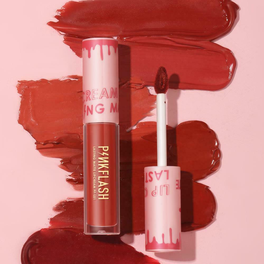 Pink Flash Melting Matte Waterproof Lipstick