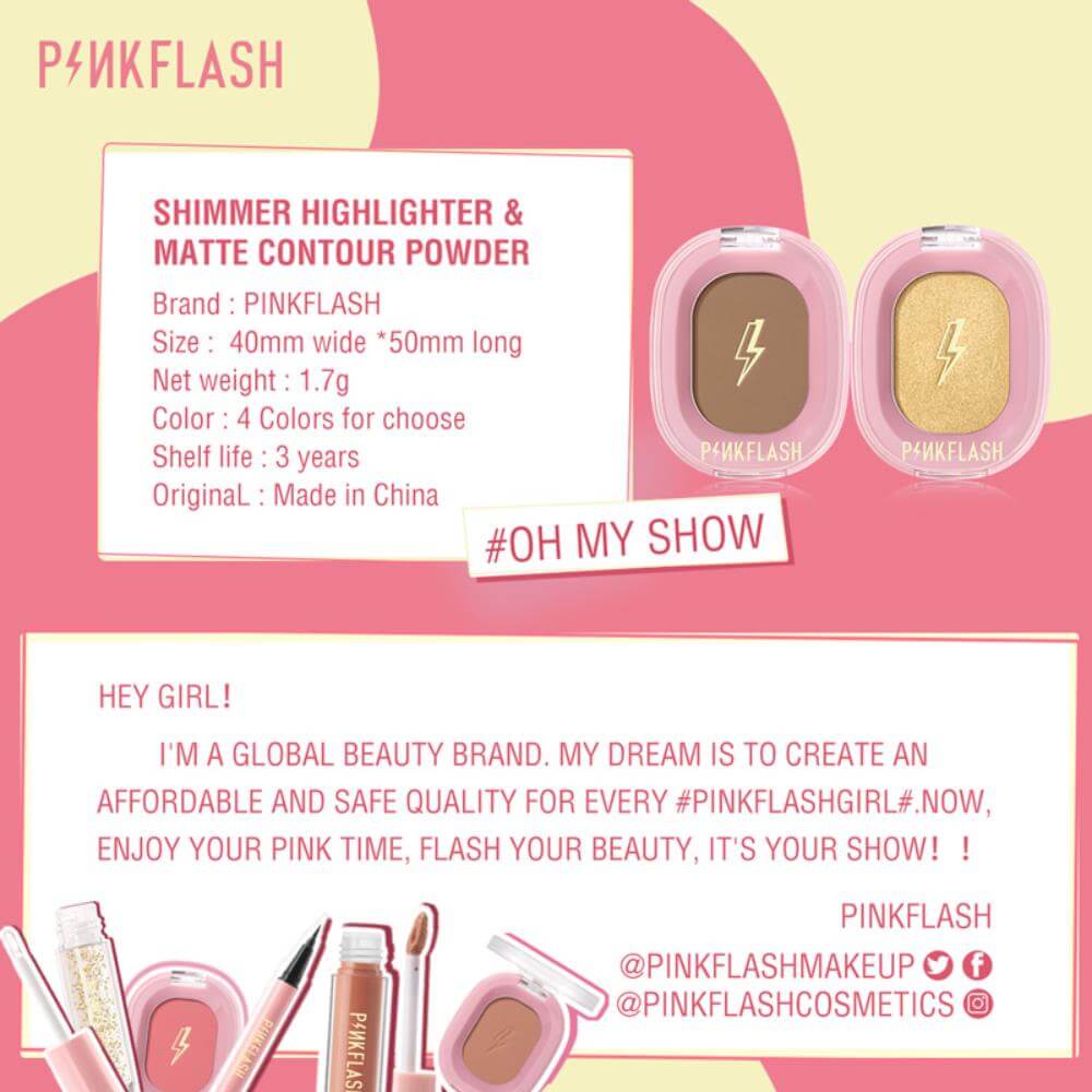 Pink Flash Shimmer Highlighter