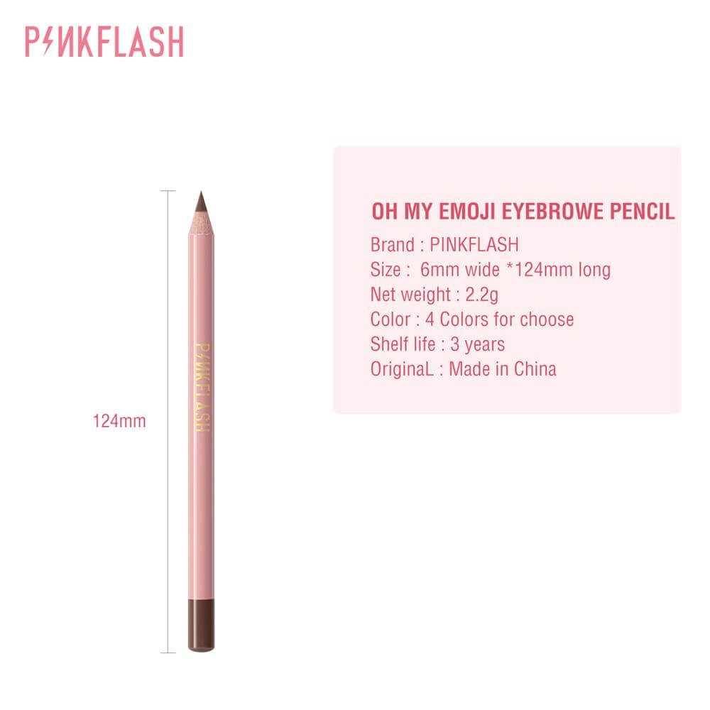 Pink Flash Waterproof Eyebrow Pencil