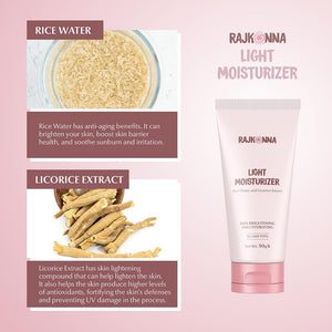 Rajkonna Light Moisturizer Cream 50G