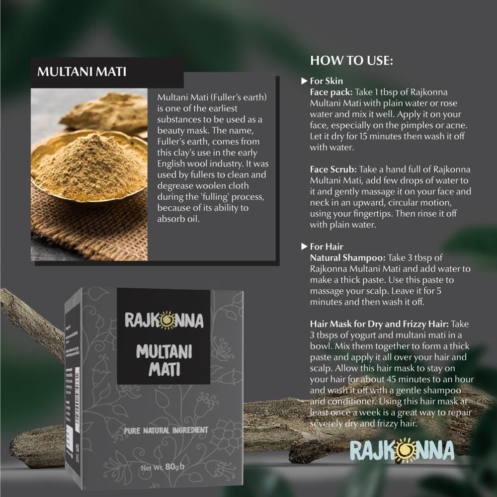 Rajkonna Multani mati 80gm