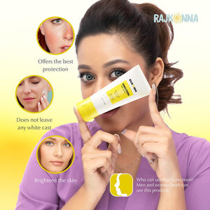 Rajkonna Sun screen SPF40 60ML