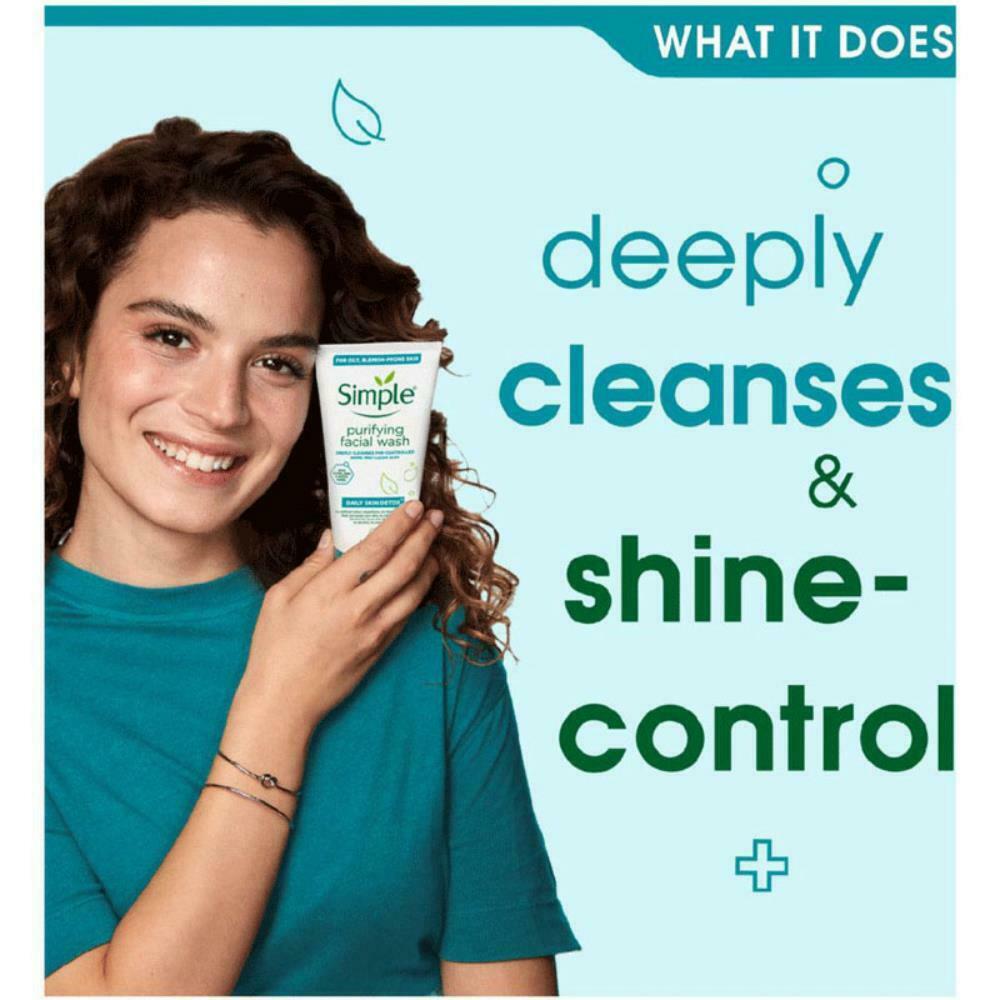 Simple kind to skin Purifying Facial Wash