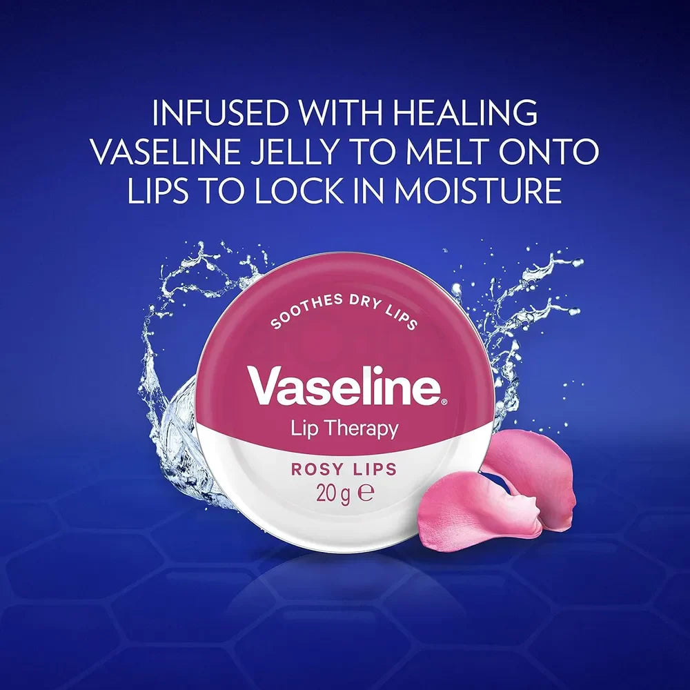 Vaseline Lip Therapy Rosy Lips | Tinted Lip Balm | Pink Flash BD - Pink Flash BD