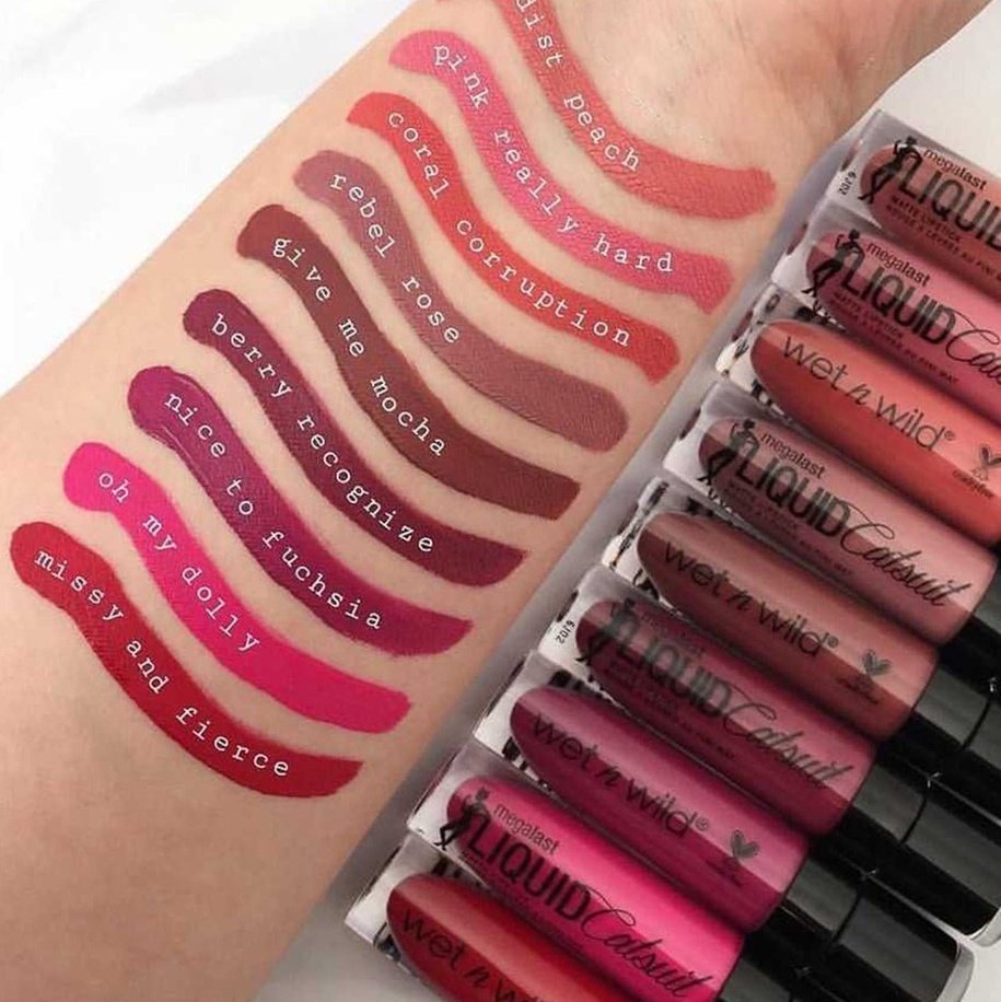 WET N WILD CATSUIT LIQUID LIPSTICK -MISSY N FIERCE - Pink Flash BD