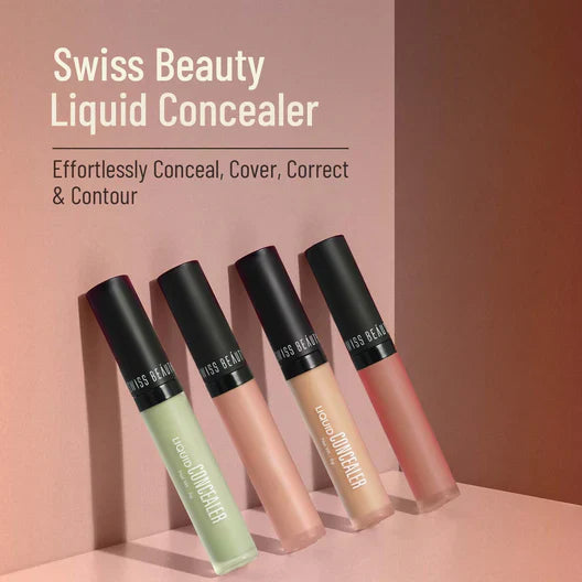 Swiss Beauty Liquid Concealer #14 Warm Honey | Pink Flash BD - Pink Flash BD