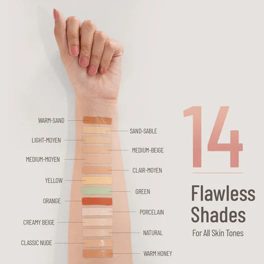 Swiss Beauty Liquid Concealer #14 Warm Honey | Pink Flash BD - Pink Flash BD