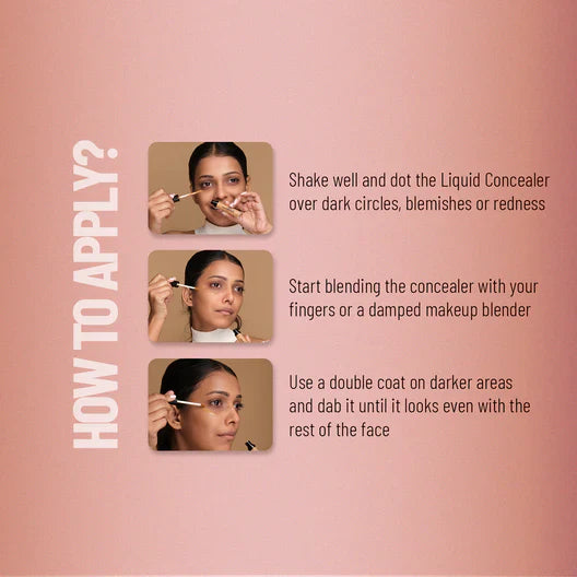 Swiss Beauty Liquid Concealer #14 Warm Honey | Pink Flash BD - Pink Flash BD