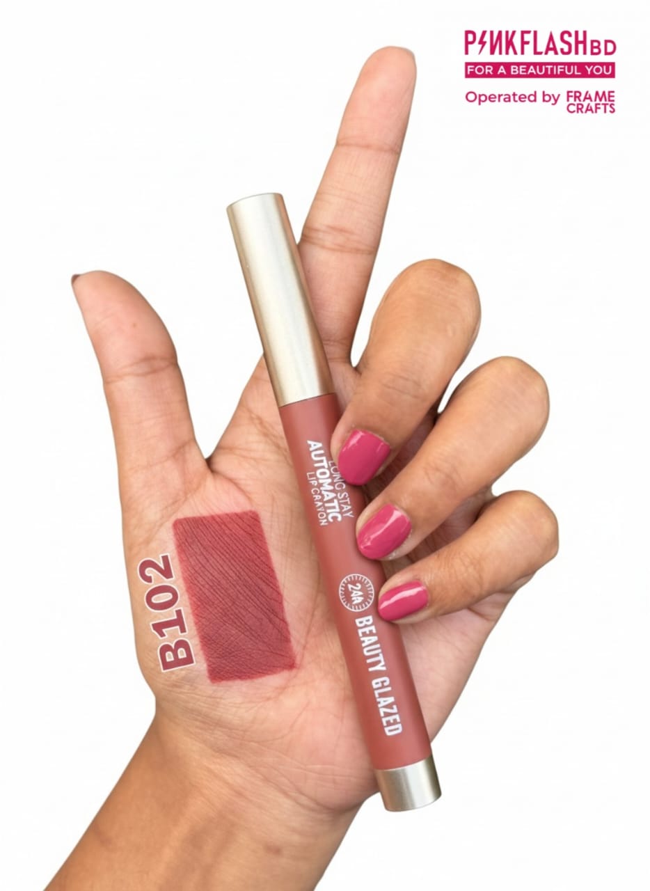 Beauty Glazed Long Stay Automatic Lip Crayon Shade 102