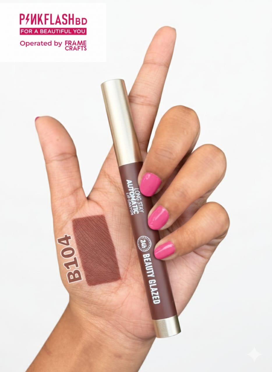 Beauty Glazed Long Stay Automated Lip Crayon Shade 104