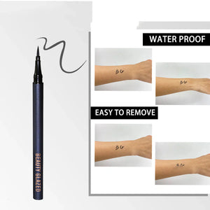 Beauty Glazed Stay All Day Waterproof Black Pen Eyeliner - Pink Flash BD