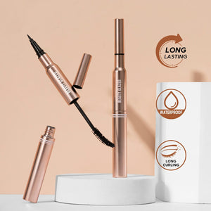 Beauty Glazed 2-in-1 Bushy Big Eyeliner & Mascara - Pink Flash BD