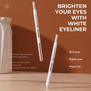 BEAUTY GLAZED 24H Pure Kajal Liner – White - Pink Flash BD