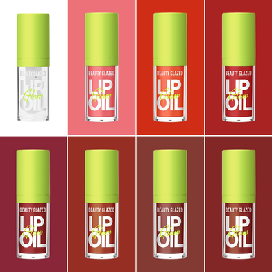 BEAUTY GLAZED Glow Lip Oil Shade 108 (Reborn) - Pink Flash BD