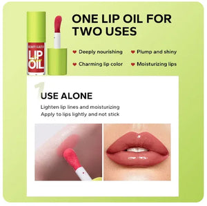 BEAUTY GLAZED Glow Lip Oil Shade 108 (Reborn) - Pink Flash BD
