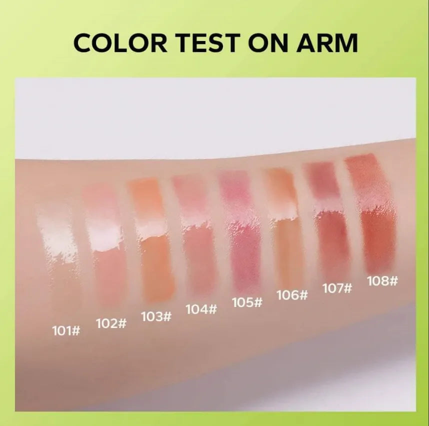 BEAUTY GLAZED Glow Lip Oil Shade 108 (Reborn) - Pink Flash BD