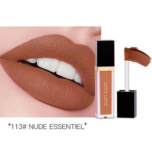 Beauty Glazed Ultra Matte Mini Liquid Lipstick Shade 113 (Nude Essentiel) - Pink Flash BD