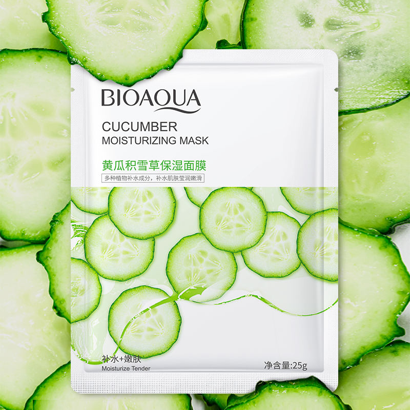 BIOAQUA Cucumber Deep Moisturizing Facial Sheet Mask