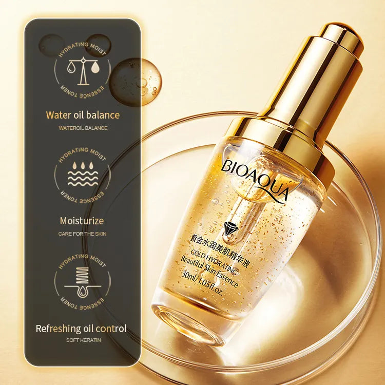 BIOAQUA Gold Moisturizing And Beautifying Essence – 30ml