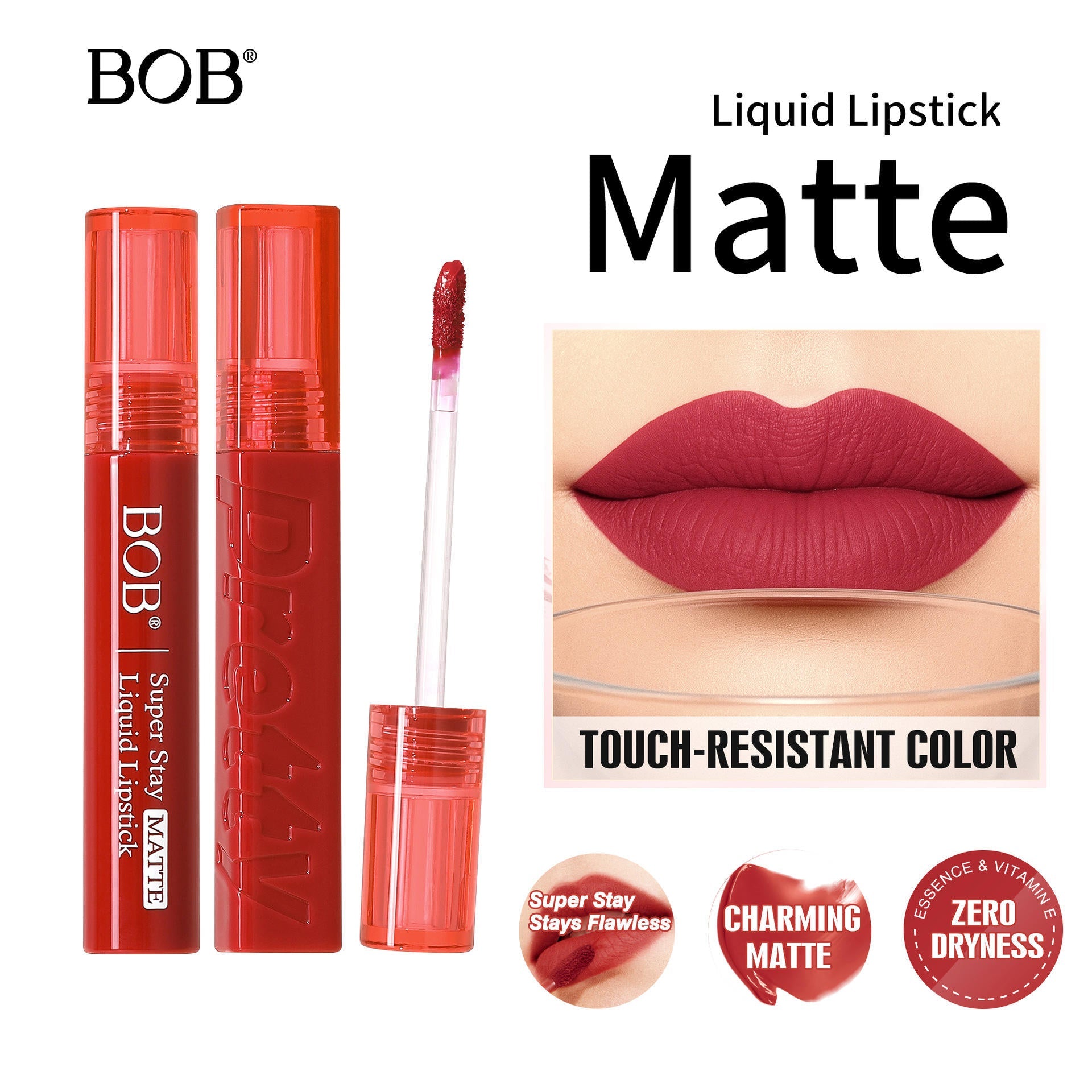 BOB Super Stay Matte Liquid Lipstick – Shade 806