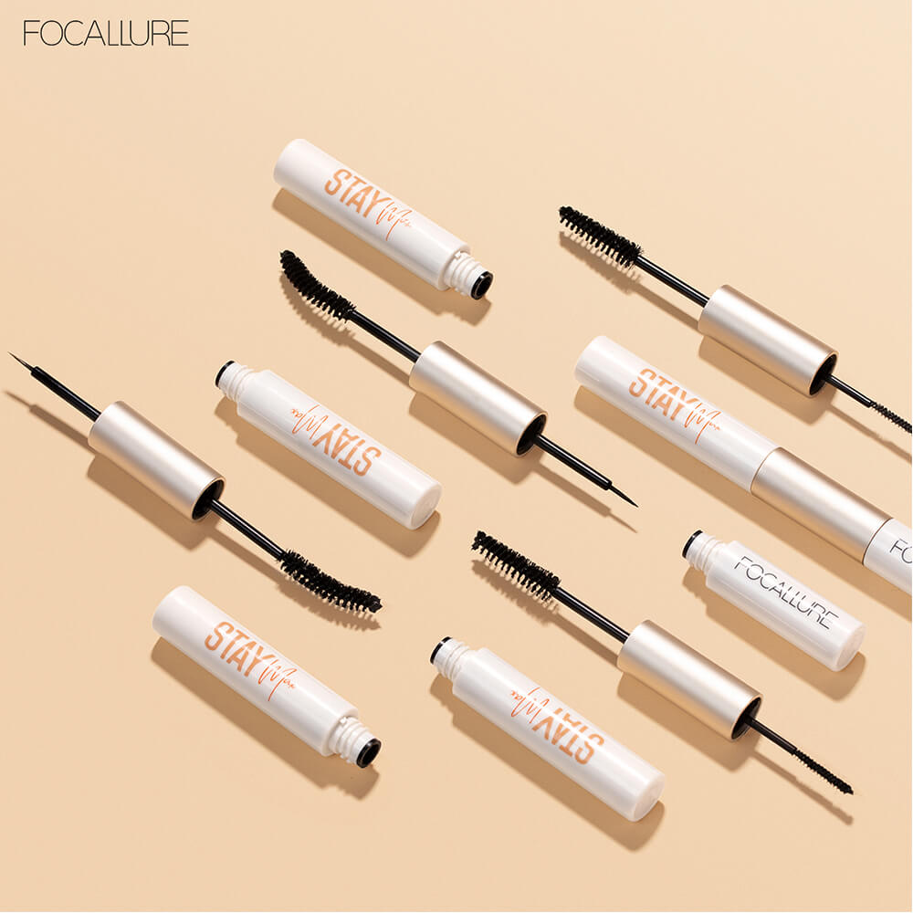FA 160 –Focallure STAYMAX Waterproof Mascara &amp; Eyeliner 2in1