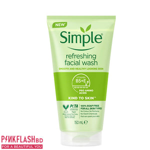 Simple kind to skin Refreshing facial gel wash