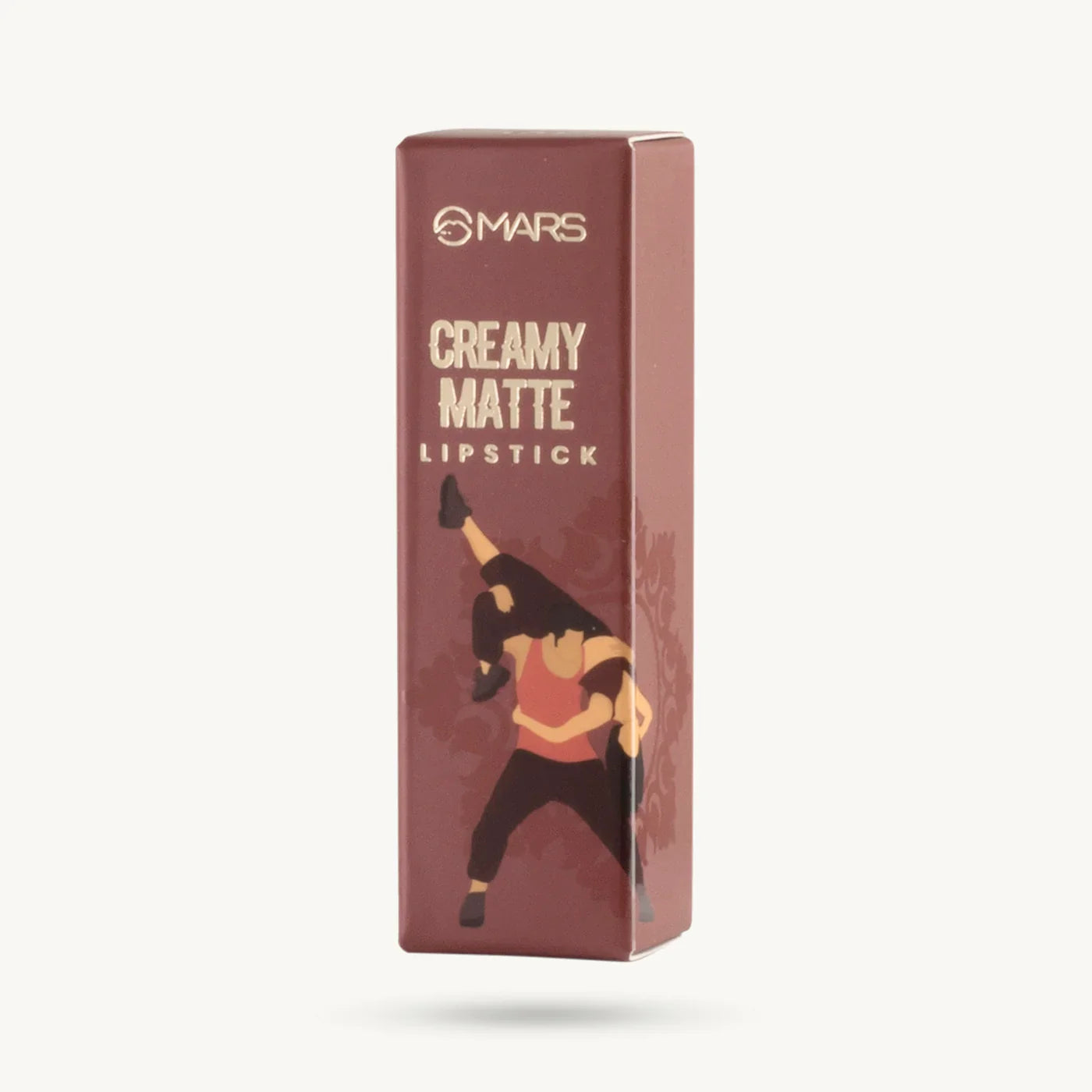 MARS Creamy Matte Lipstick Shade 09 Bollywood Surprise - Classic Bright Red Matte Lipstick Packaging - Pink Flash BD